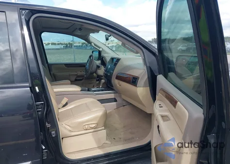 2013 Nissan Armada Platinum z USA, uszkodzony, nr VIN 5N1BA0NF9DN615105